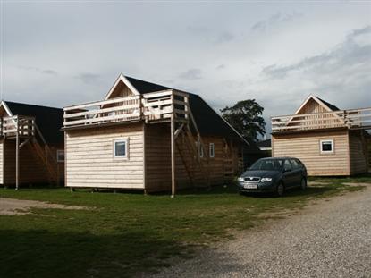 Luxe hutten met Denemarken's grootste balkon